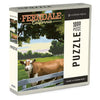 Ferndale, California 1000 Piece Puzzle | Cow in Pasture